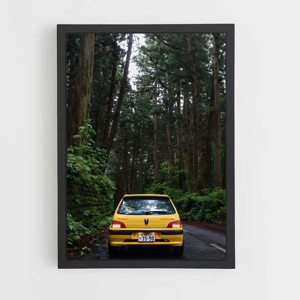 Poster superbe GTI – affiche Peugeot (vue 2)